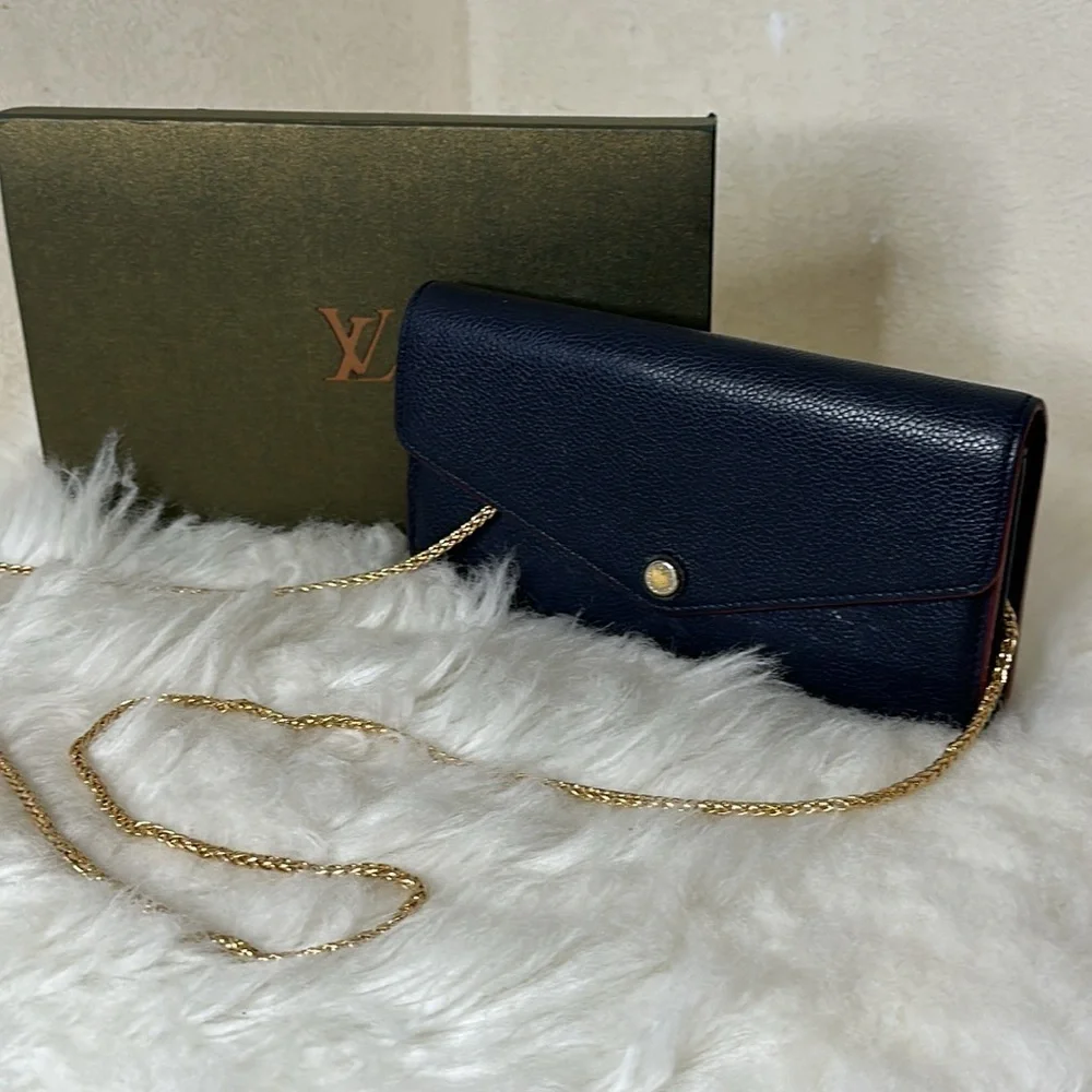 💯Authentic Louis Vuitton Impriente Long Wallet🍀